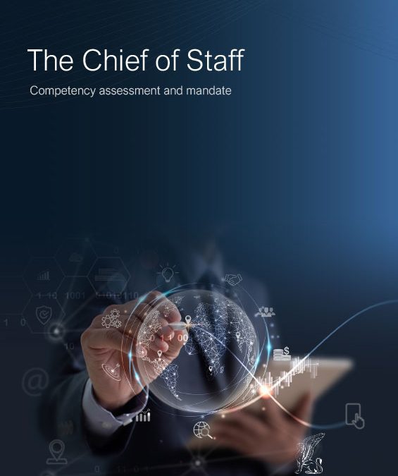 The Chief of Staff – Competency assessment and mandate