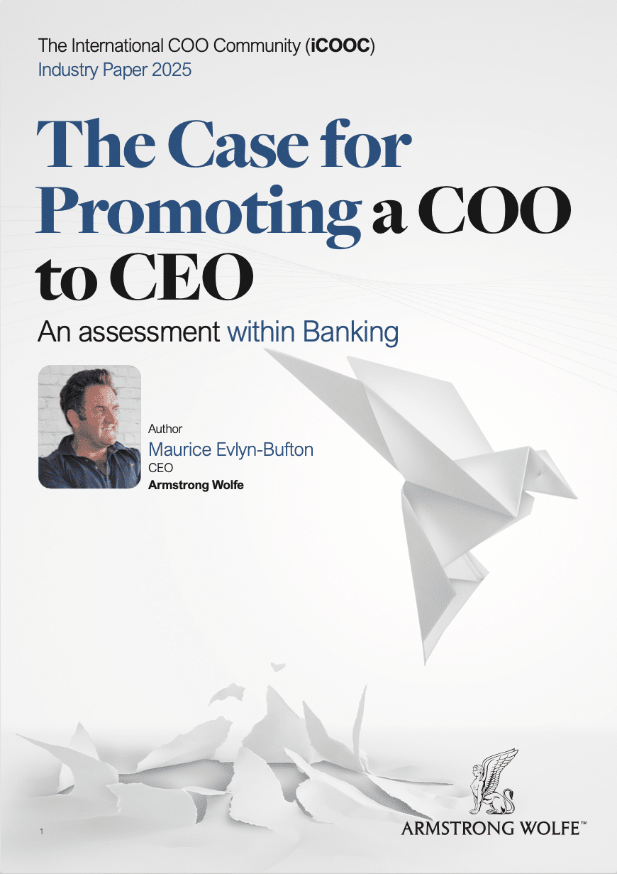 The Case for Promoting a COO to CEO