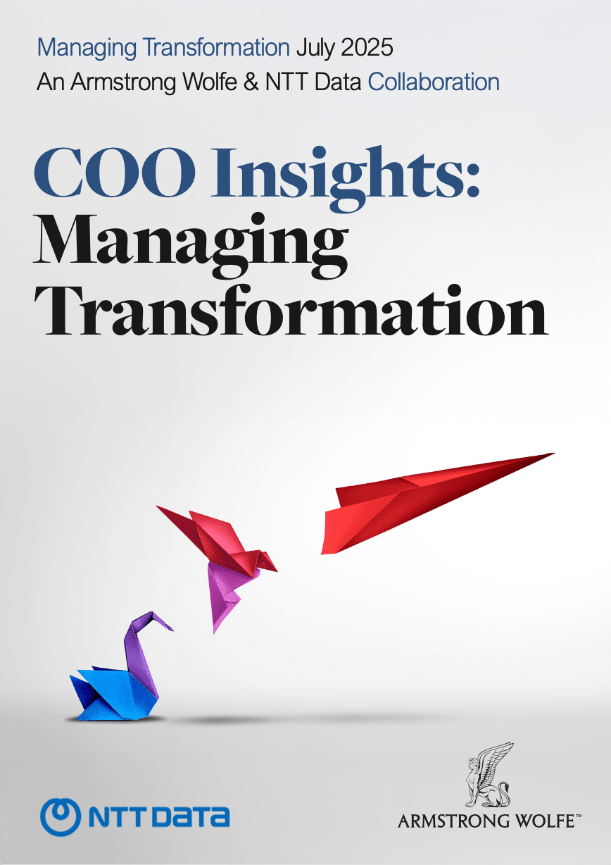 COO Insights: Managing Transformation